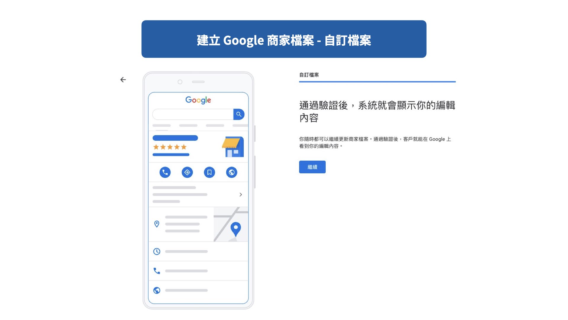 如何完善及持續更新Google商家資料