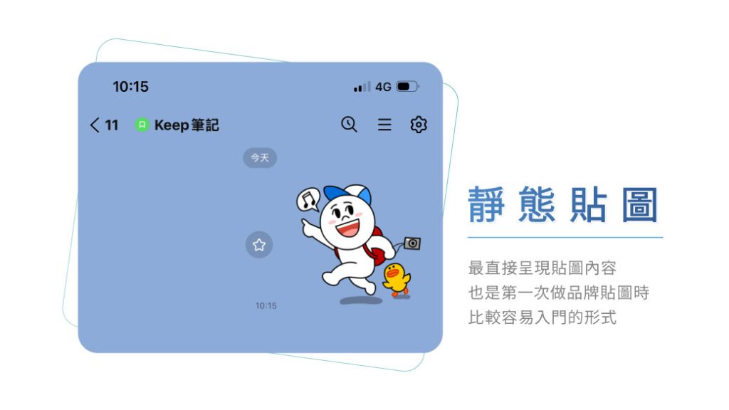 靜態貼圖